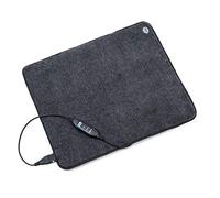 Oneconcept Magic Carpet DLX Tapis Chauffant : 60 x 70 cm, Puissance: 100 W, 4 Niveaux de température, Fonction minuterie, écran LCD, antidérapant, Anthracite