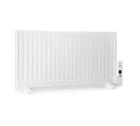 Wallander Radiateur à bain d'huile ultraplat 1000W thermostat - blanc