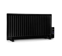 oneConcept Radiateur Electrique Mobile, Radiateur à Bain d'Huile Fixation Murale, Faible Consommation d'Energie et Silencieux, 1000W, Chauffage Electrique avec Thermostat, Tactile, Chauffage d'Appoint