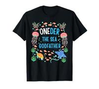 OneDer The Sea Godfather 1er Anniversaire Papa Assorti T-Shirt
