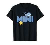 Oneder The Sea Mimi Whale Ocean Thème Famille Assortie T-Shirt