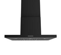 ONEEON Hotte de cuisinière de 76,2 cm - Échappement mural de cuisine de 650 CFM avec ventilateur à 3 vitesses, lumières LED, bouton poussoir, corps ultra-fin, hotte d'aération de poêle de style