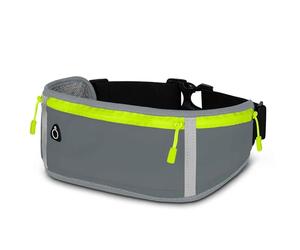 ONEFLOW Active Pro Ceinture de course pour Motorola série G avec 3 compartiments, respirant, sac banane pour téléphone portable, sac banane étanche, Clear Mind, Motorola Moto G56 5G, Utilité