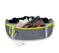 ONEFLOW Active Pro Ceinture de course pour Samsung à partir de S24, avec 3 compartiments, respirant, sac banane pour téléphone portable, sac banane étanche, Clear Mind, Samsung Galaxy S26 Ultra