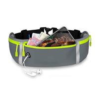 ONEFLOW Active Pro - Ceinture de course pour Xiaomi Poco - Avec 3 compartiments - Respirante - Pour le sport, le jogging, le téléphone portable - Imperméable - Parent, Clear Mind, Xiaomi Poco F8 Pro