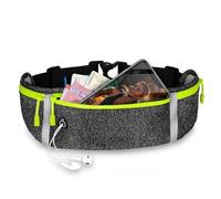 ONEFLOW Active Pro - Ceinture de course pour Xiaomi Poco - Avec 3 compartiments - Respirante - Pour le sport, le jogging, le téléphone portable - Imperméable - Parent, Changement de jeu, Xiaomi Poco