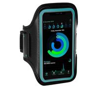 ONEFLOW Brassard de sport pour iPhone 17 Pro, avec fenêtre tactile, support pour téléphone portable pour le sport et l'extérieur, sac de course, bleu