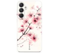 ONEFLOW Coque de protection pour Samsung Galaxy S20 FE/FE 5G - Aspect floral - Avec protection de l'appareil photo - Coque fine - Motif floral - Rose et blanc