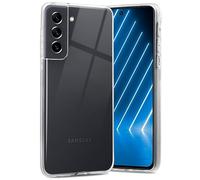 ONEFLOW Coque de protection ultra transparente compatible avec Samsung Galaxy S21 FE 5G Transparent En silicone souple Extrêmement résistant aux chocs et flexible Coque de protection en TPU
