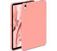 ONEFLOW Coque souple en silicone pour iPad 10/11 (2022/2025), avec protection de l'appareil photo, en silicone avec protection pour l'écran, coque arrière, pour tablette - Rose