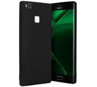 OneFlow Coque Souple SlimShield Pro Compatible avec Huawei P9 Lite | adhérente/Silicone+TPU, Noir