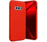 OneFlow Coque Souple SlimShield Pro Compatible avec Samsung Galaxy S10e | adhérente/Silicone+TPU, Rouge