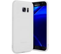 OneFlow Coque Souple SlimShield Pro Compatible avec Samsung Galaxy S7 | adhérente/Silicone+TPU, Blanc