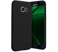 OneFlow Coque Souple SlimShield Pro Compatible avec Samsung Galaxy S7 | adhérente/Silicone+TPU, Noir