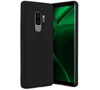 OneFlow Coque Souple SlimShield Pro Compatible avec Samsung Galaxy S9 Plus | adhérente/Silicone+TPU, Noir
