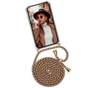 OneFlow Coque Tactile Compatible avec Apple iPhone 11 - Coque Antichoc des 2 côtés, Couverture Avant et arrière, Protection complète à 360 degrés - Beige Marron