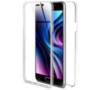 OneFlow Coque Tactile Compatible avec Samsung Galaxy A3 (2016) - Coque Antichoc des 2 côtés, Protection à 360 degrés, Coque Transparente pour téléphone Portable avec Protecteur d'écran - Klar