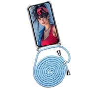 OneFlow Coque Tactile Compatible avec Samsung Galaxy S20 FE/FE 5G - Coque Antichoc des 2 côtés, Couverture Avant et arrière, Protection complète à 360 degrés - Bleu Clair Jeans