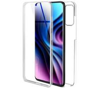 OneFlow Coque Tactile Compatible avec Samsung Galaxy S20 / S20 5G - Coque Antichoc des 2 côtés, Protection à 360 degrés, Coque Transparente pour téléphone Portable avec Protecteur d'écran - Klar