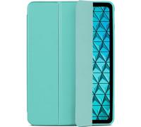 ONEFLOW Étui de protection pour iPad Pro 13 (2024/2025), ultra fin, avec support, fonction veille/réveil automatique, étui à rabat avec fonction support magnétique, étui en cuir PU, turquoise