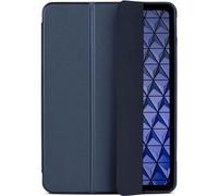 ONEFLOW Étui de protection pour iPad Pro 13 (2024/2025), ultra fin, avec support, fonction veille/réveil automatique, étui à rabat avec fonction support magnétique, étui en cuir PU, bleu