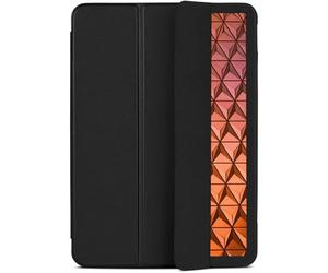 ONEFLOW Étui de protection ultra fin pour Samsung Galaxy Tab S9, avec fonction veille/réveil automatique, à rabat, en cuir PU, noir