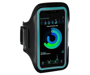 ONEFLOW Étui d'entraînement pour iPhone Air Brassard de sport pour jogging avec fenêtre tactile, brassard pour téléphone portable pour le sport et l'extérieur, support pour téléphone portable pour le