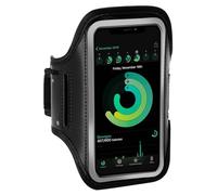 OneFlow WO-2249228-SCHWARZ Brassard de sport pour téléphone portable compatible avec Samsung Galaxy A52 / A52s 5G - Bracelet de sport - Bracelet de course à pied - Noir