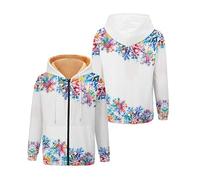 oneforus Koi Wave Frog Cat Cranes Impression 3D Femmes Veste Polaire Harajuku Zip Up Hoodie Manteaux d’hiver Casual Streetwear Épais Chaud Tenues Tops