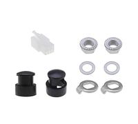 OneGas Écrous de moteur pour moyeu de vélo électrique, rondelle de 12 mm, écrous d'essieu pour moteurs de vélo électrique de 250 W-500 W