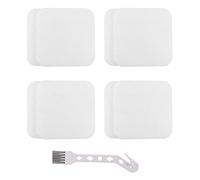 OneGas Lot de 4 filtres de rechange compatibles avec Shark LA322 LA301 LA300 Rotator Lift-Away PowerFins pour pièces XHF320 et XFFK320, kit de filtres en mousse et feutre, 1 brosse