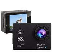Onegearpro Fun+ 4K 30fps caméra d'action WiFi avec Commande à Distance, sous-Marine 30 m et Accessoires