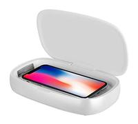 ONEGEARPRO Orus UV-C Boîte Germicide pour Smartphone avec Recharge par IRLESS, détruit jusqu'à 99% des germes et bactéries, Petits Objets, détruit l'ADN et la RNA des germes et bactéries.