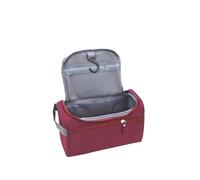 ONEGenug Trousse de Toilette de Voyage à Suspendre, Rouge foncé, Grande capacité Voyage d'affaires avec Sac de Lavage à Main
