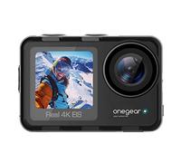 ONEGERPRO Thunder 4K 60 fps Action Travel Chambre avec stabilisateur Professionnel EIS A 6 ASSI Body Waterproof 5 m + boîtier Inclus 30 m Garantie européenne