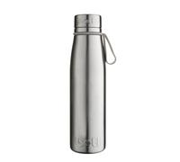onegreenbottle EVOLUTION Bouteille d'eau en acier inoxydable à triple paroi isotherme anti-fuite pour boissons chaudes et froides (Buff non peinte)