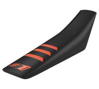 Onegripper Housse de selle Light Rib noir/orange