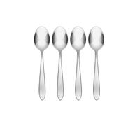 Oneida Mooncrest B336004E Lot de 4 cuillères à café en acier inoxydable Argenté