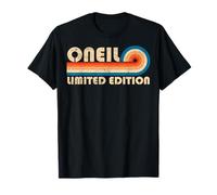 ONEIL Surname Retro Vintage 80s 90s Birthday Reunion T-Shirt