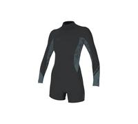 O'NEILL 2026 Femmes Bahia 2/1mm Back Zip Manches Longues Printemps Combinaison Néoprène Combinaison Néoprène 5291 - Tempered Steel/Shaded Island Sky/SH