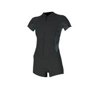 O'NEILL 2026 Femmes Bahia 2/1mm Front Zip Printemps Combinaison Néoprène Combinaison Néoprène 5293 - Tempered Steel/Shaded Island Sky/Shade