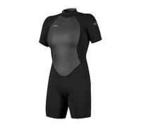 O'NEILL 2026 Femmes Reactor-2 2mm Back Zip Shorty Combinaison Néoprène 5043B - Black/Black