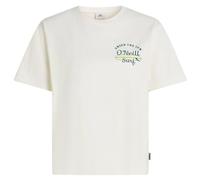 O'NEILL 2026 Femmes T-Shirt à Imprimé dans Le Dos, Coupe Carrée 1850254 - Snow White