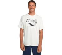 O'NEILL 2026 Hommes Hybrid T-Shirt Graphique UPF Polygiene 2850340 - Snow White