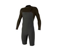 O'NEILL 2026 Hommes Hyperfreak 2mm Chest Zip Manches Longues Printemps Combinaison Néoprène Combinaison Néoprène 5496 - Raven/Army