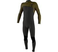 O'NEILL 2026 Hommes Hyperfreak 3/2mm+ Chest Zip Combinaison Néoprène 5343 - Raven/Army