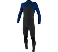 O'NEILL 2026 Hommes Hyperfreak+ 4/3mm Chest Zip Combinaison Néoprène 5344 - Tempered Steel/Twilight Blue