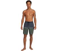 O'NEILL 2026 Hommes Hyperfreak Short De Surf Mysto Block Scallop 19" 2800233 - Dark Olive Mysto Block