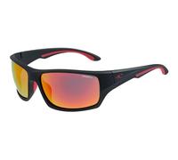 O'NEILL 9020 Lunettes de soleil polarisées pour homme Noir/rouge mat 64 mm