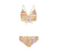 O'Neill BAAY-MAOI Bikini Set, 32013 Yellow Scarf Print, Regular Femme